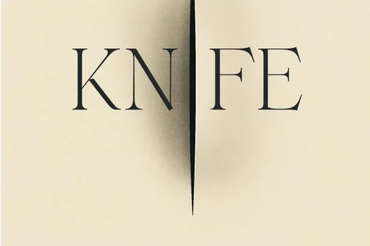 Salman Rushdie sein Buch "Knife".