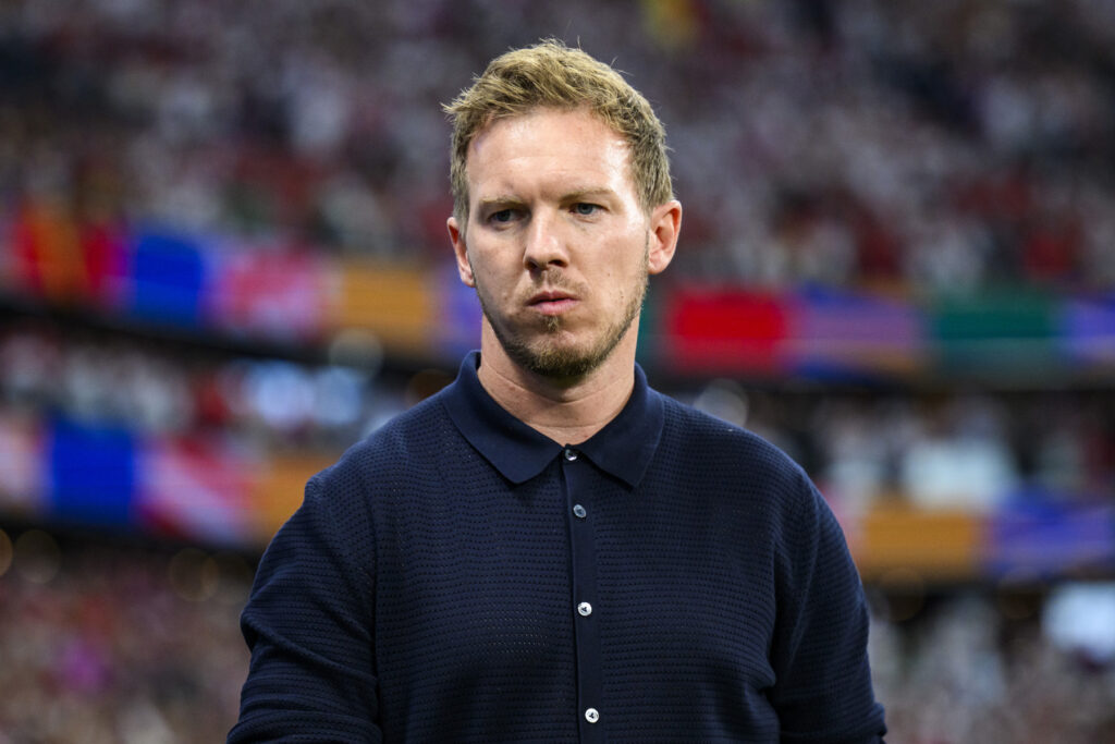 Ein Foto zeigt Bundestrainer Julian Nagelsmann