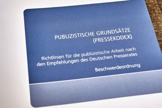 Pressekodex des Presserats über Opferschutz in Berichterstattungen.